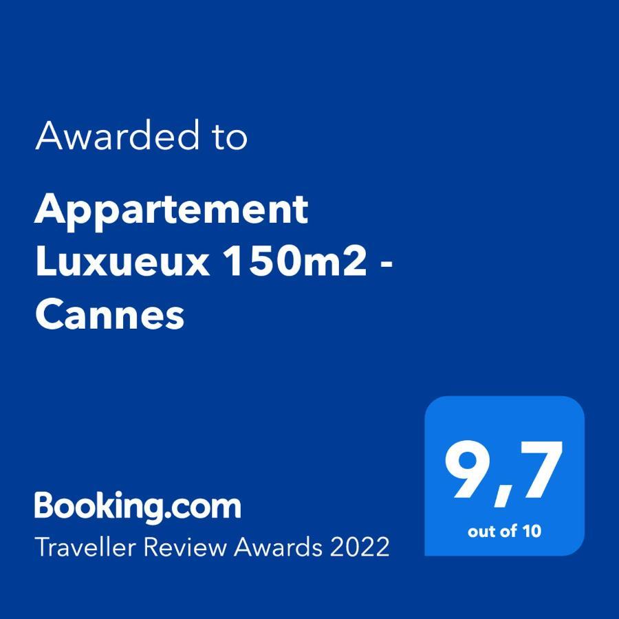 Appartement Luxueux 150M2 - Cannes Exterior foto